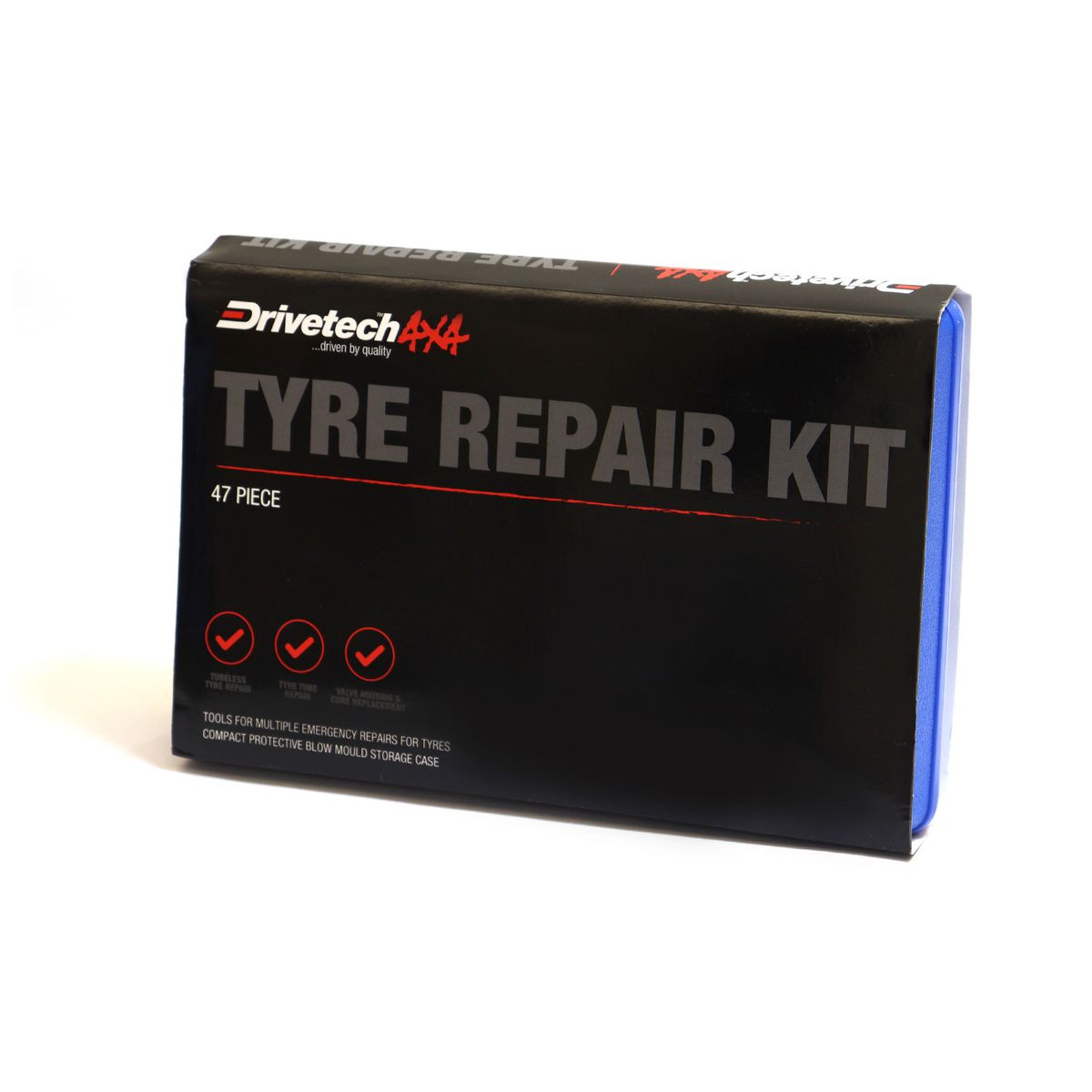 Drivetech 4X4 Puncture Repair Kit 47 Piece DT-TRP