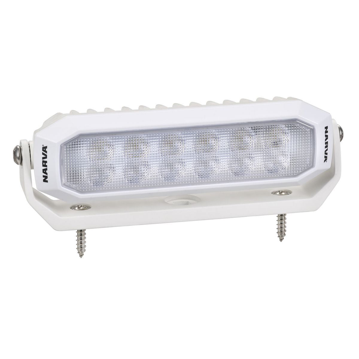 Narva White LED Deck Lamp Dual Colour (Red/White Output) 72443W