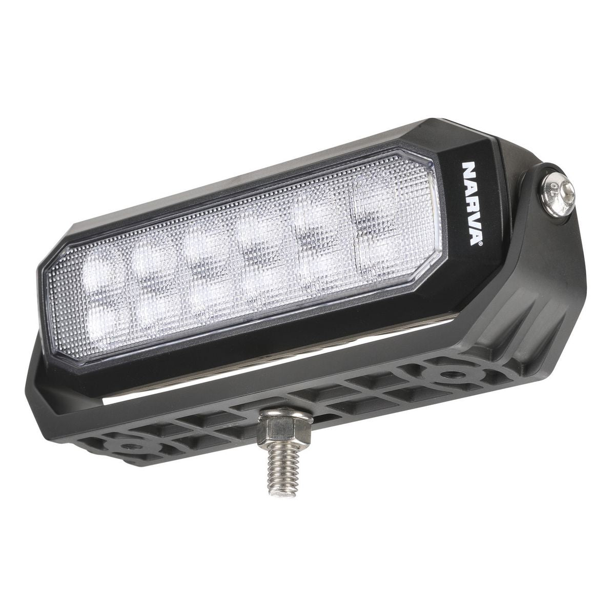Narva Black LED Deck Lamp Dual Colour (Red/White Output) 72443