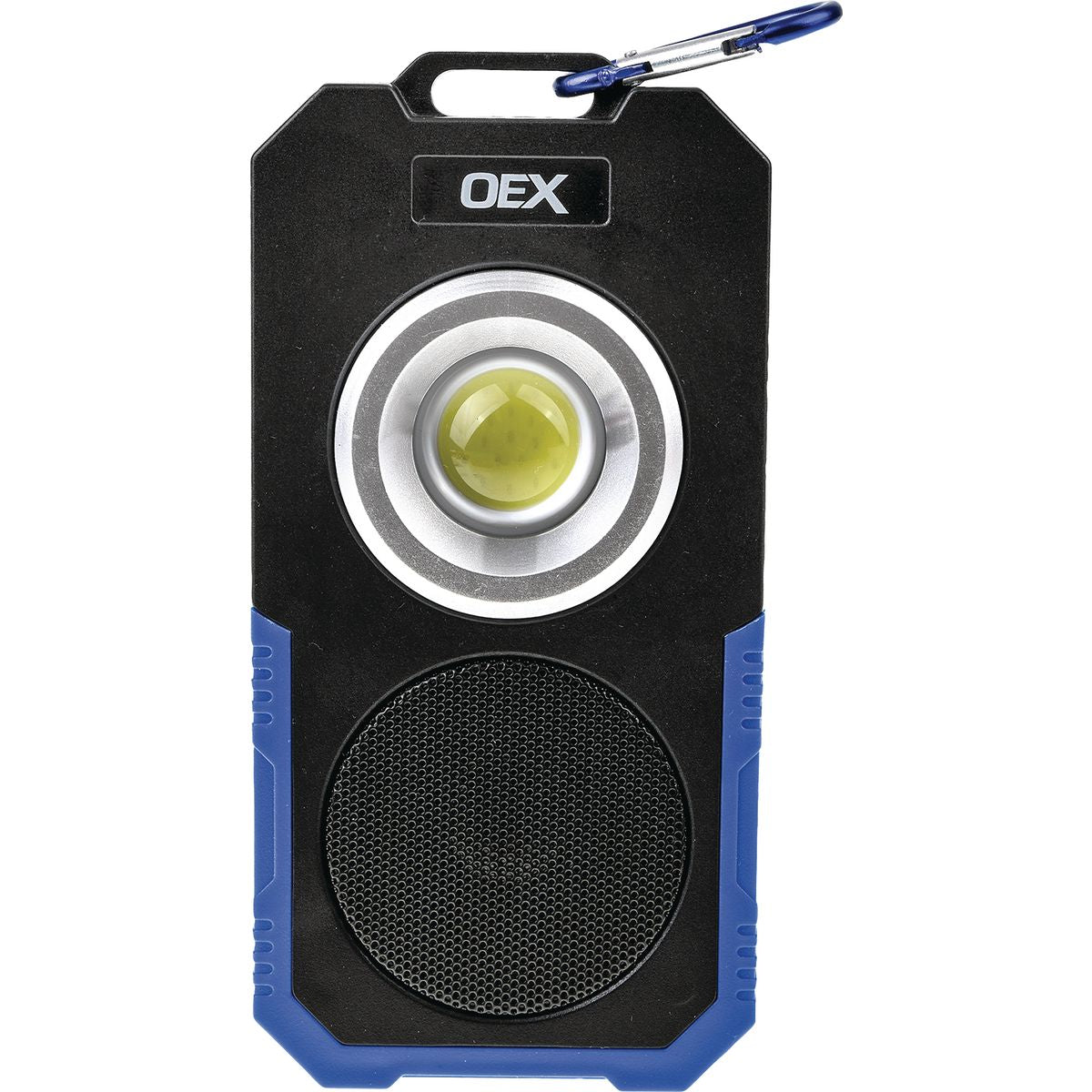 OEX 500 Lumen Rechargeable LED Flood Light With Bluetooth Speaker LLX3008