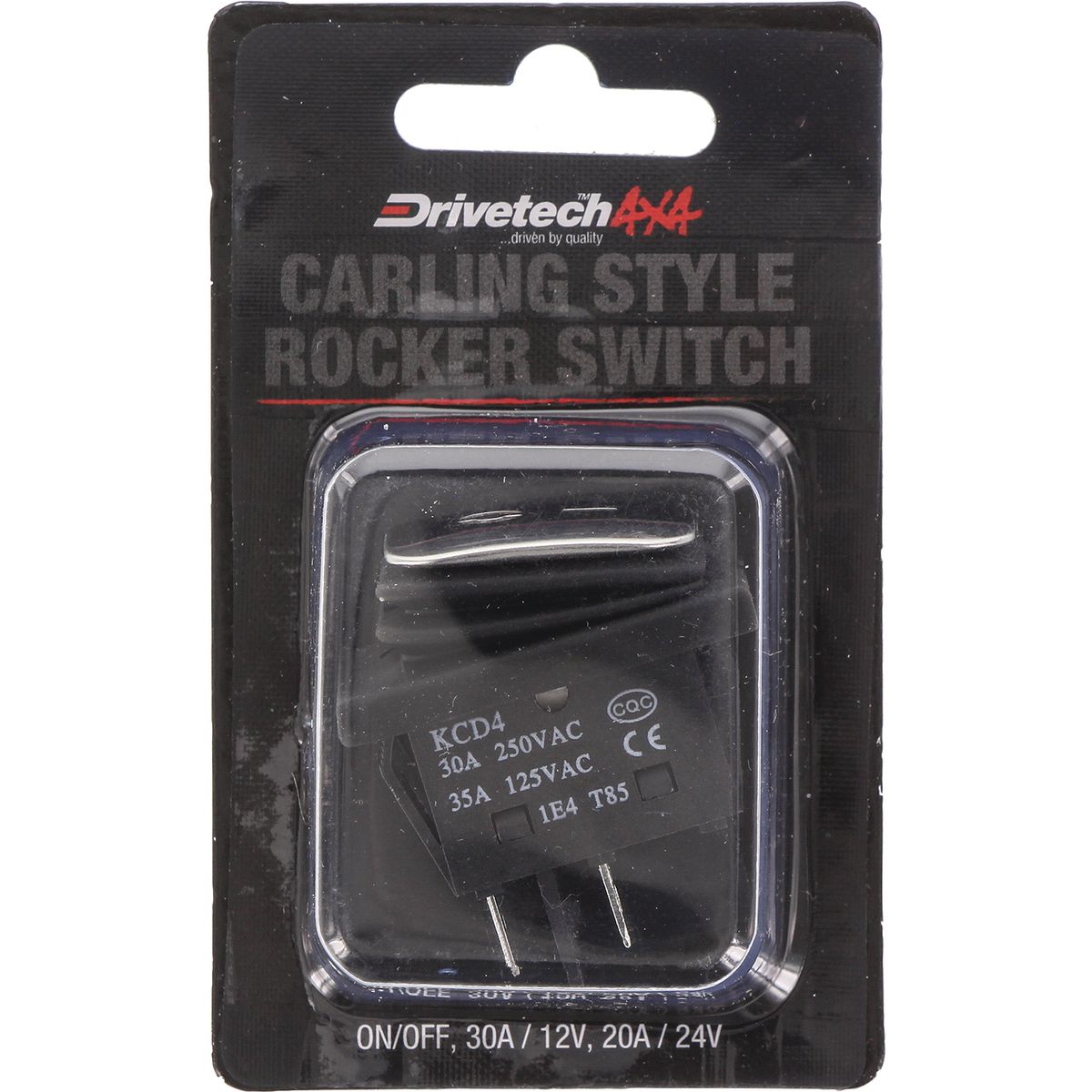 Drivetech 4X4 Carling Style On/Off Dpdt Rocker Switch DT-11209