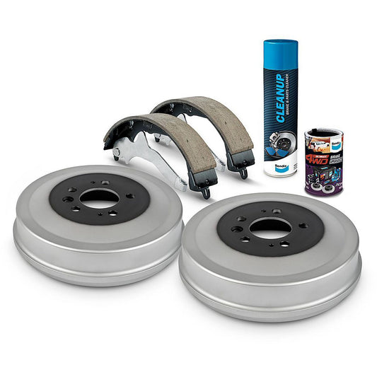 Bendix Ultimate Drum Brake Upgrade Kit Rear U4WD-DBUK714