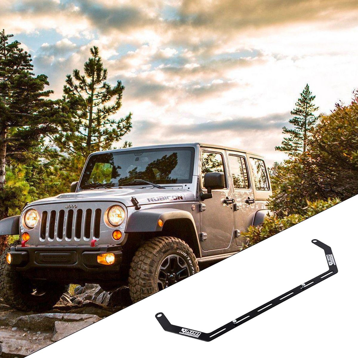 Kap Industries Fire Extinguisher Bracket to suit Wrangler JK - KI-JEEP-JK