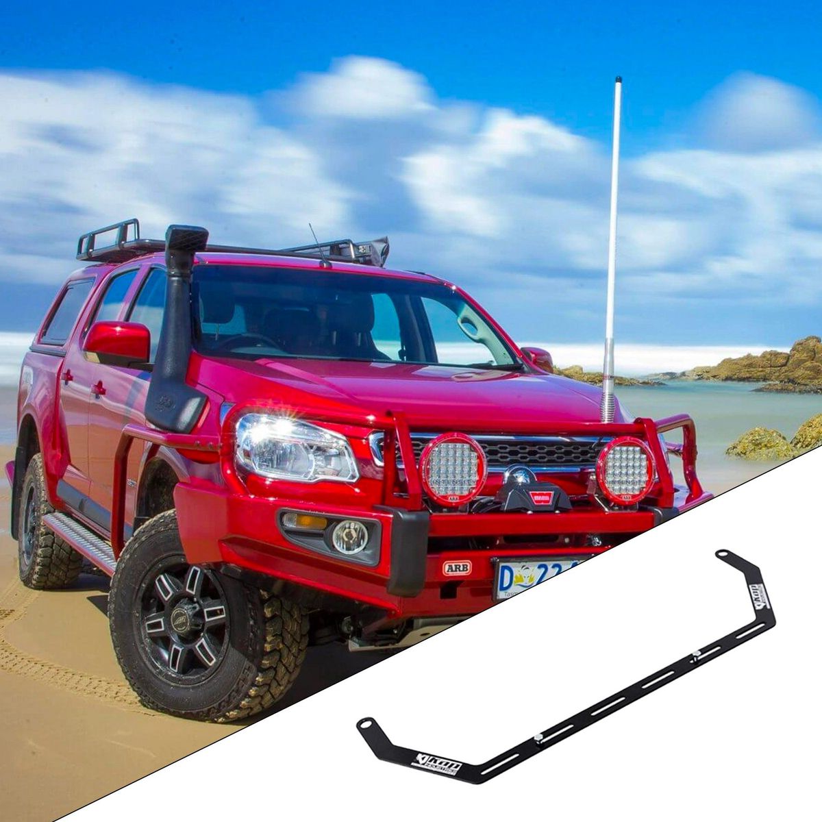 Kap Industries Fire Extinguisher Bracket to suit Colorado/Trailblazer - KI-COL-RG