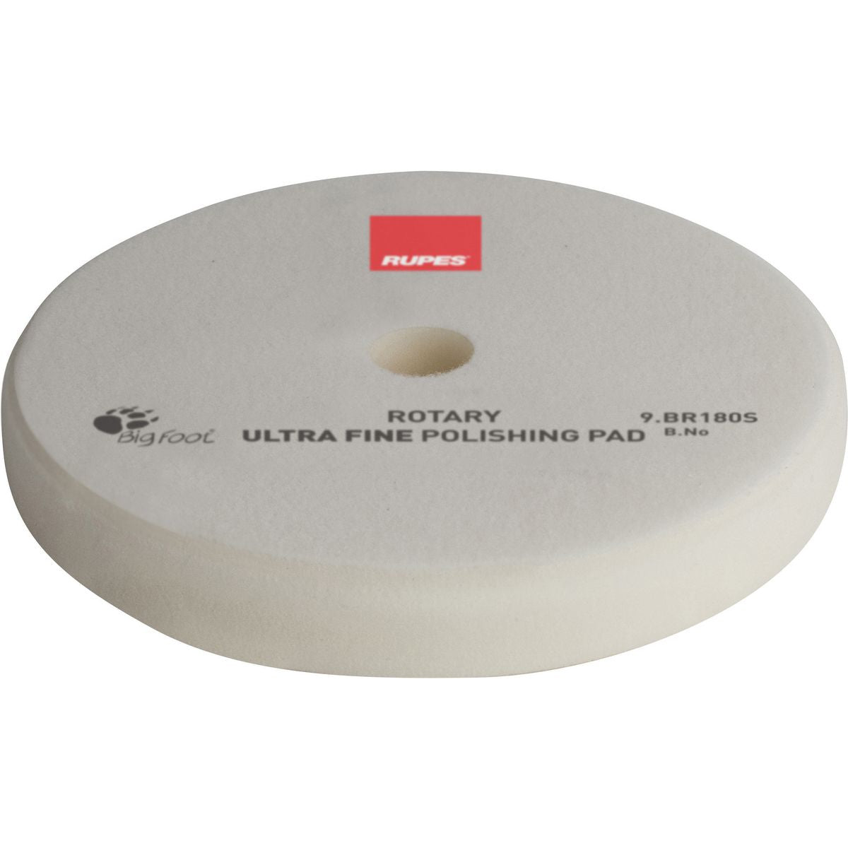 Rupes Bigfoot Rotary Foam Polishing Pad White Ultra Fine 160mm
