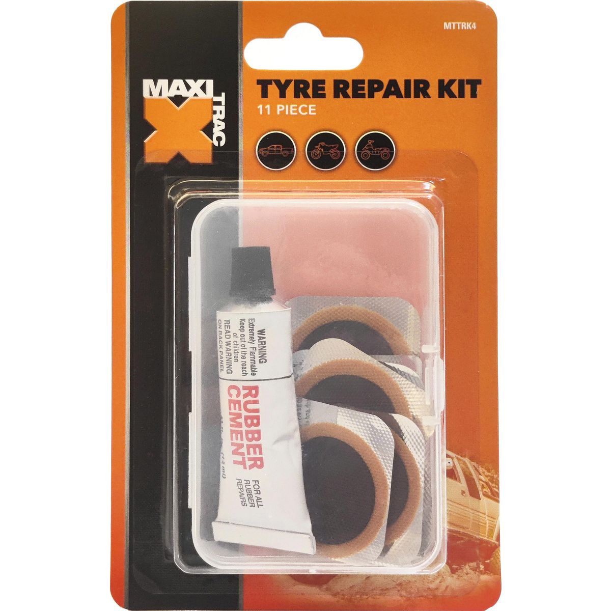 Maxi Trac Tube Repair Kit 11 Piece MTTRK4