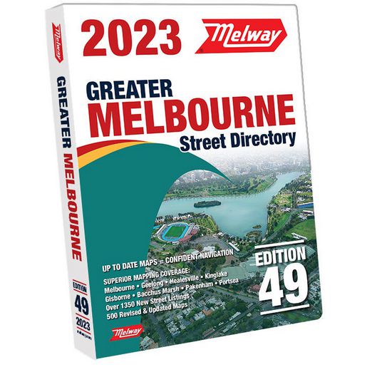 Melway Street Directory Ed 49, 2023 STD49