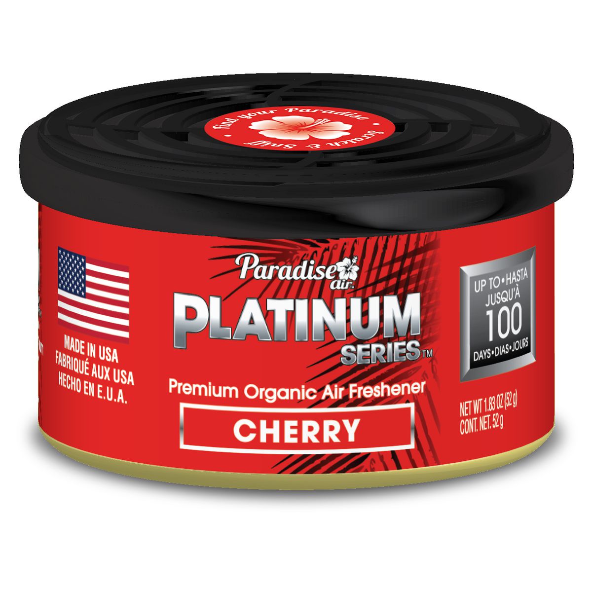 Paradise Air Platinum Series Organic Cherry Air Freshener PL-12001PK144-Q