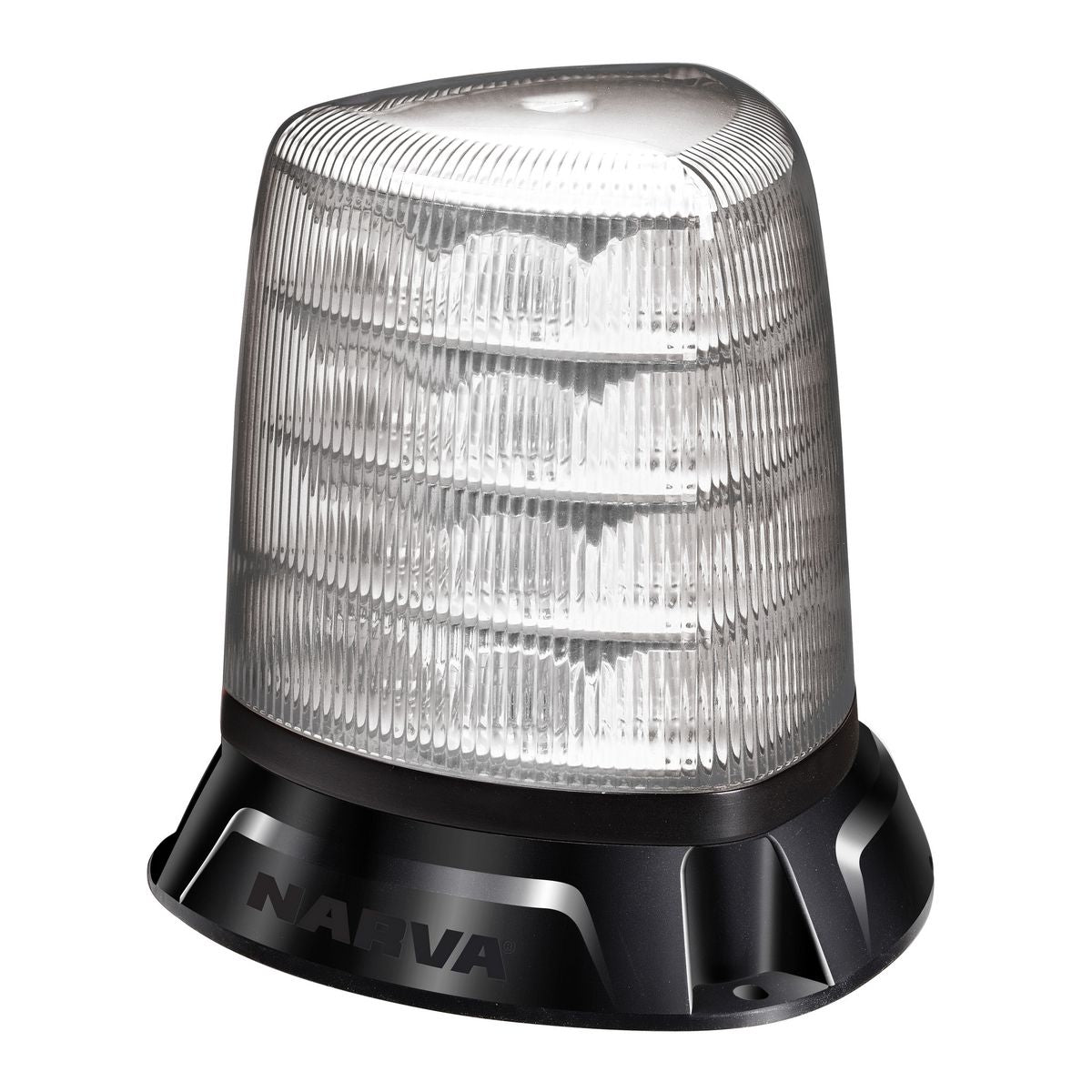 Narva Aerotech Heavy Duty 10-33V Led Strobe Clear Lens Blue Light Flange Mount 85620BC