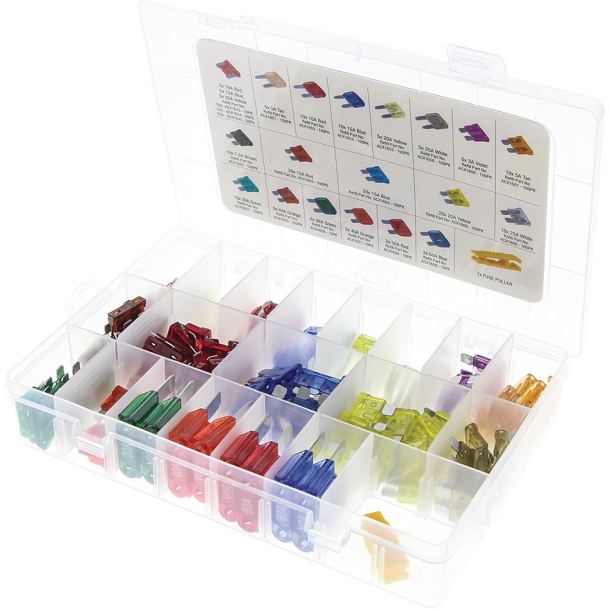 OEX Favourite Fuse Assortment Kit - 169Pcs ACX1737