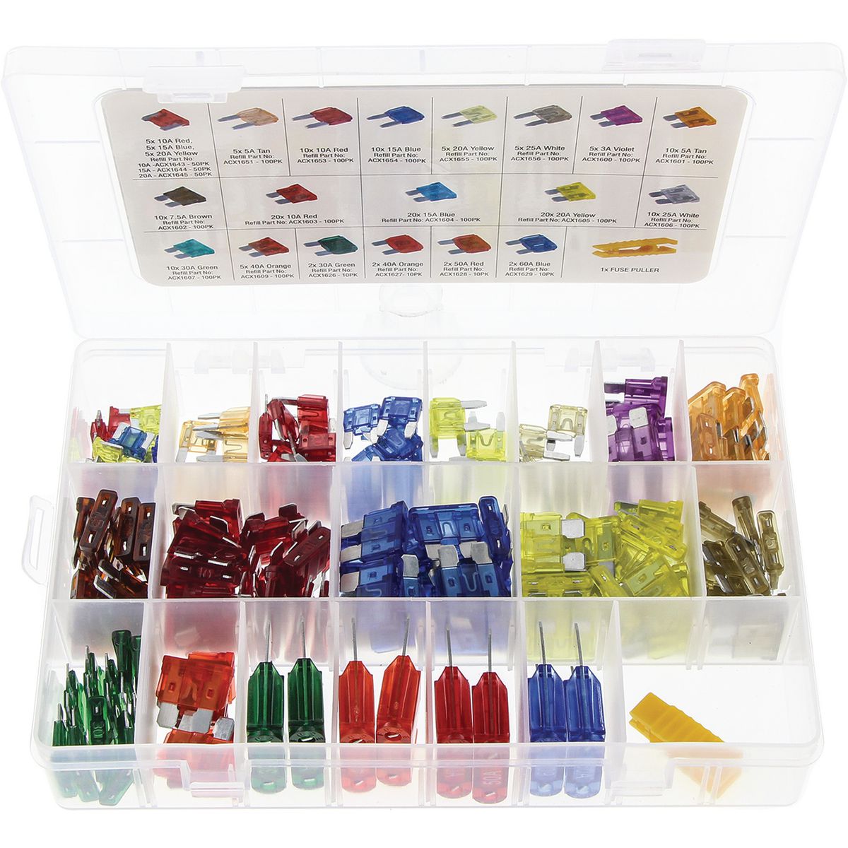 OEX Favourite Fuse Assortment Kit - 169Pcs ACX1737