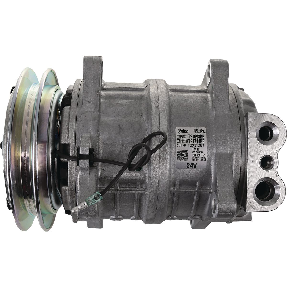 Valeo Comp Tm15A 24V 1B 132mm Em Vpad CXZ151