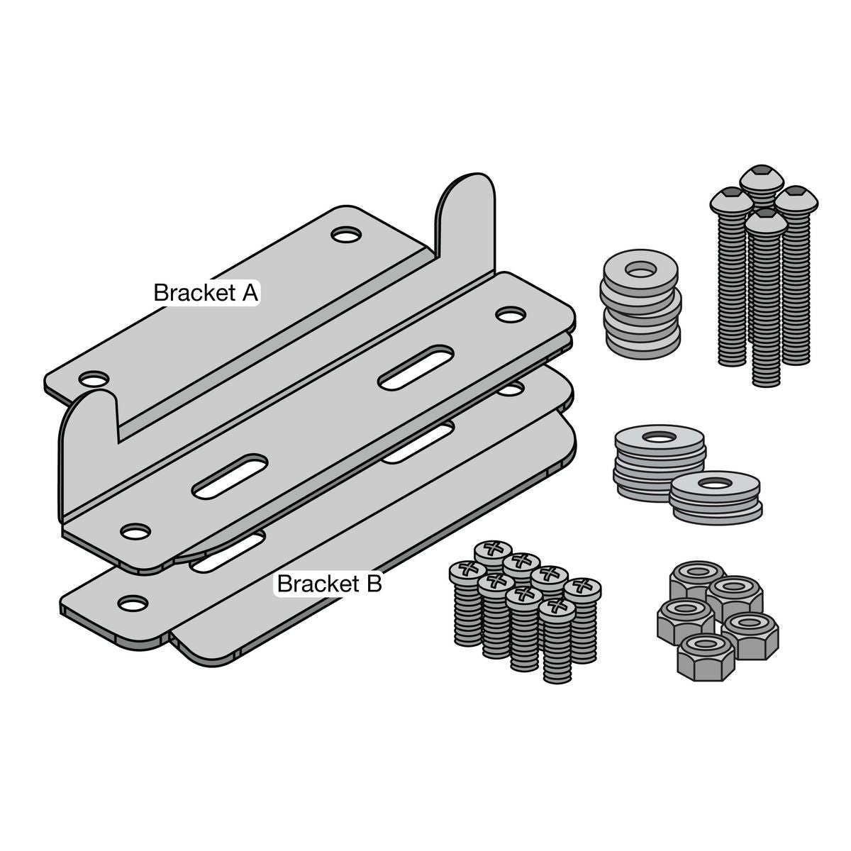 REDARC Solar Panel Mounting Bracket (Arb Base) SPMB0002