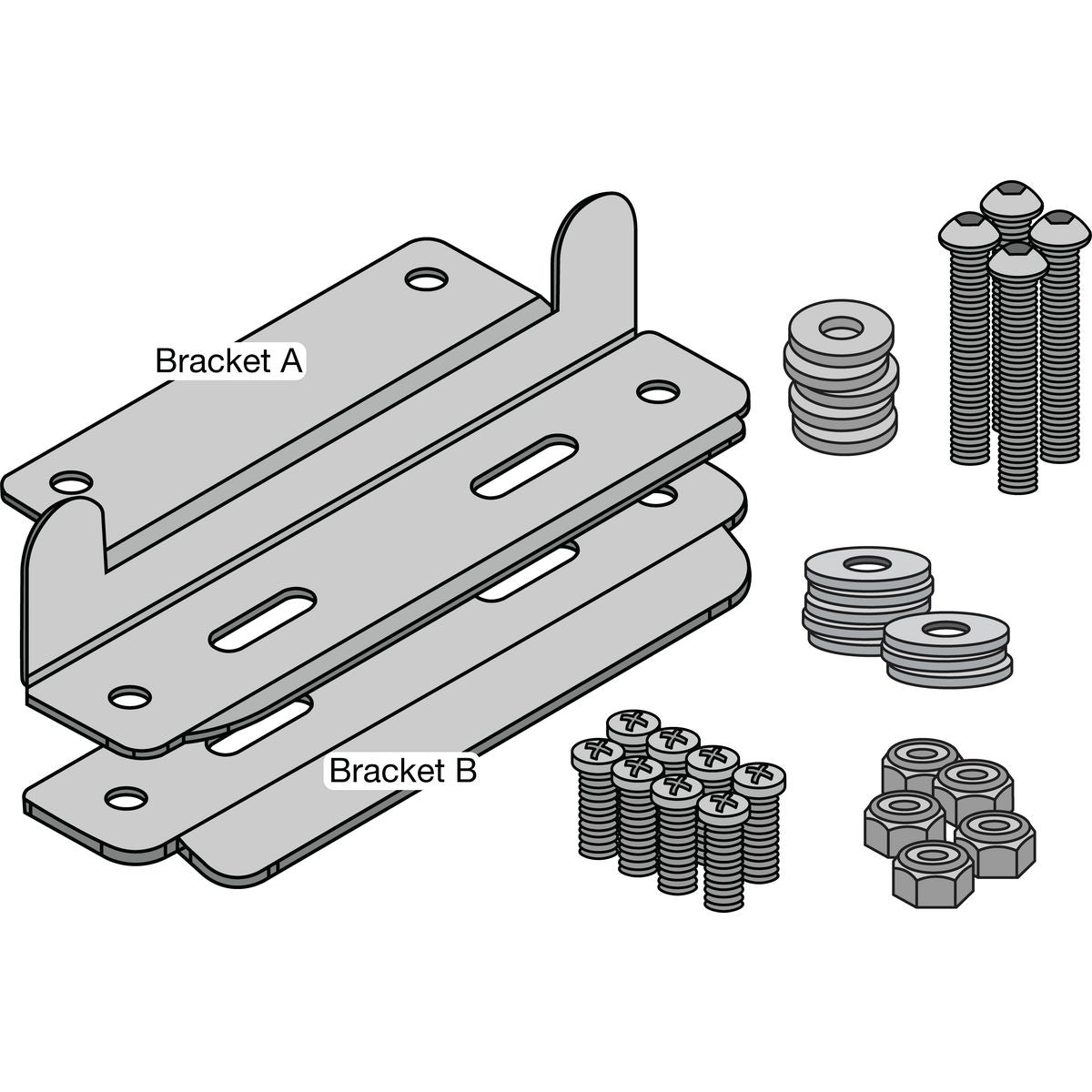 REDARC Solar Panel Mounting Bracket (Arb Base) SPMB0002