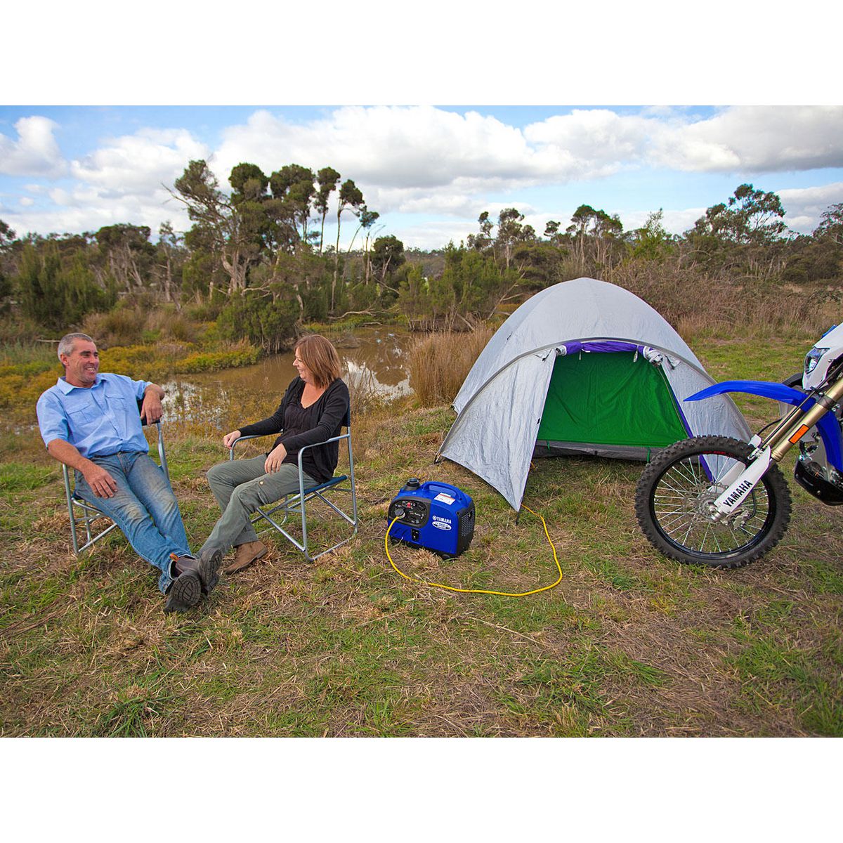 Yamaha 1kVA Petrol Silent Inverter Generator EF1000IS