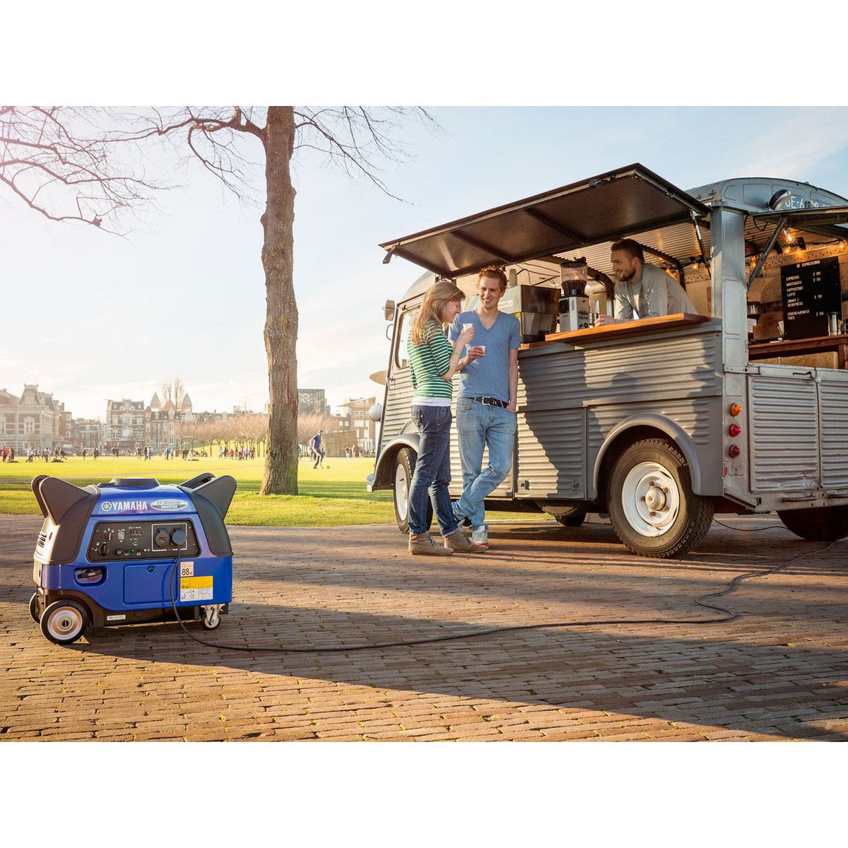 Yamaha 3kVA Petrol Silent Inverter Generator EF3000ISE