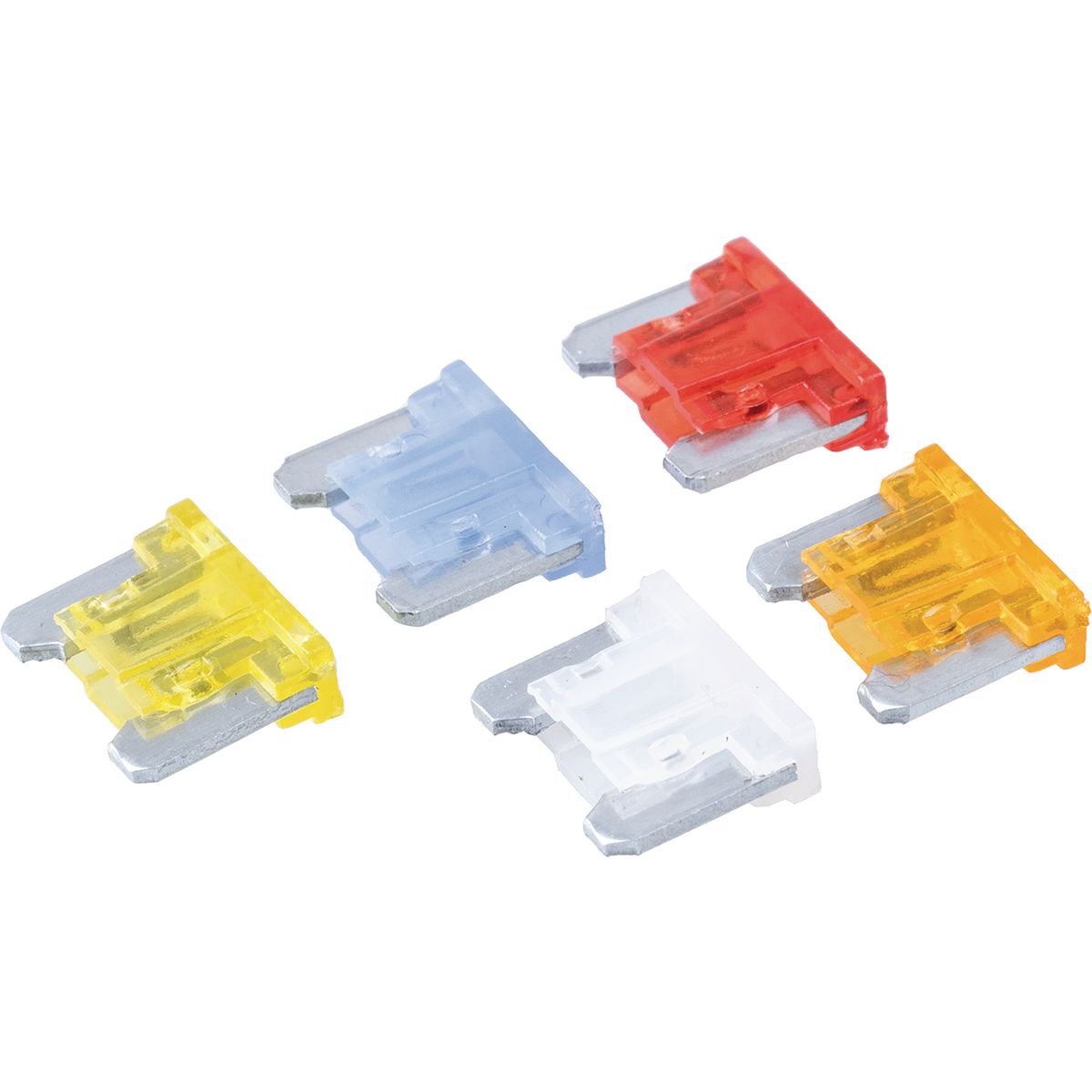 OEX Low Profile Mini Blade Fuse Assortment - Pack Of 5 ACX1648BL