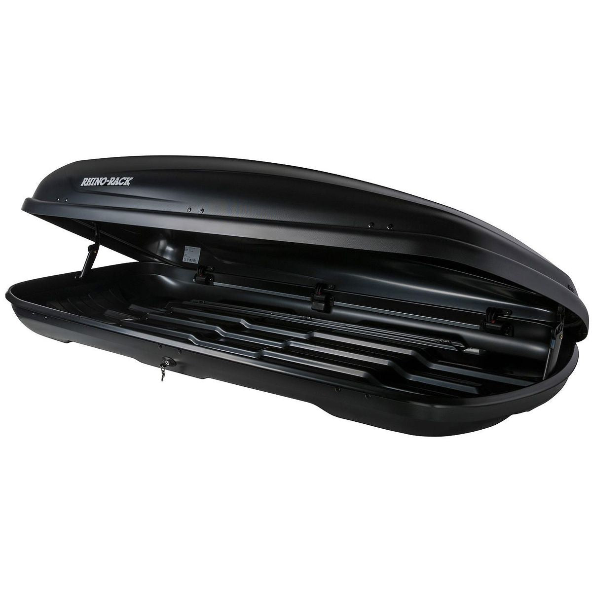 Rhino Rack Roof Box 530L Black Masterfit RMFT530A