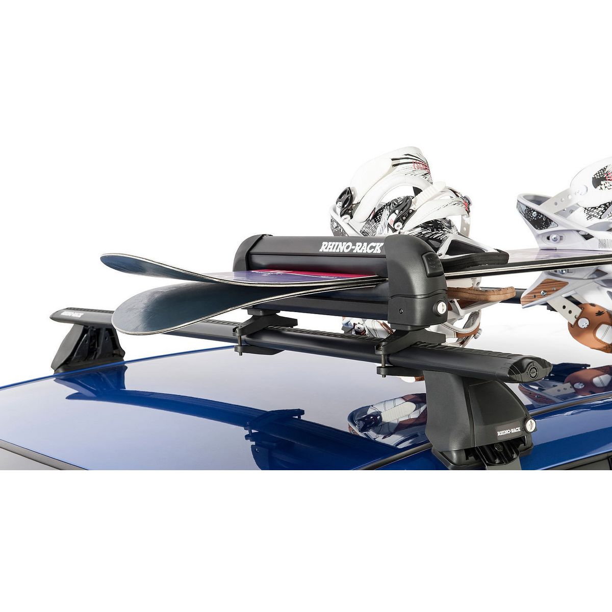 Rhino Rack Snowboard Carrier Universal Fit Black 573