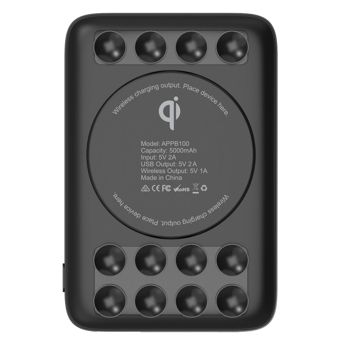 Aerpro Wireless Charging Powerbank APPB100
