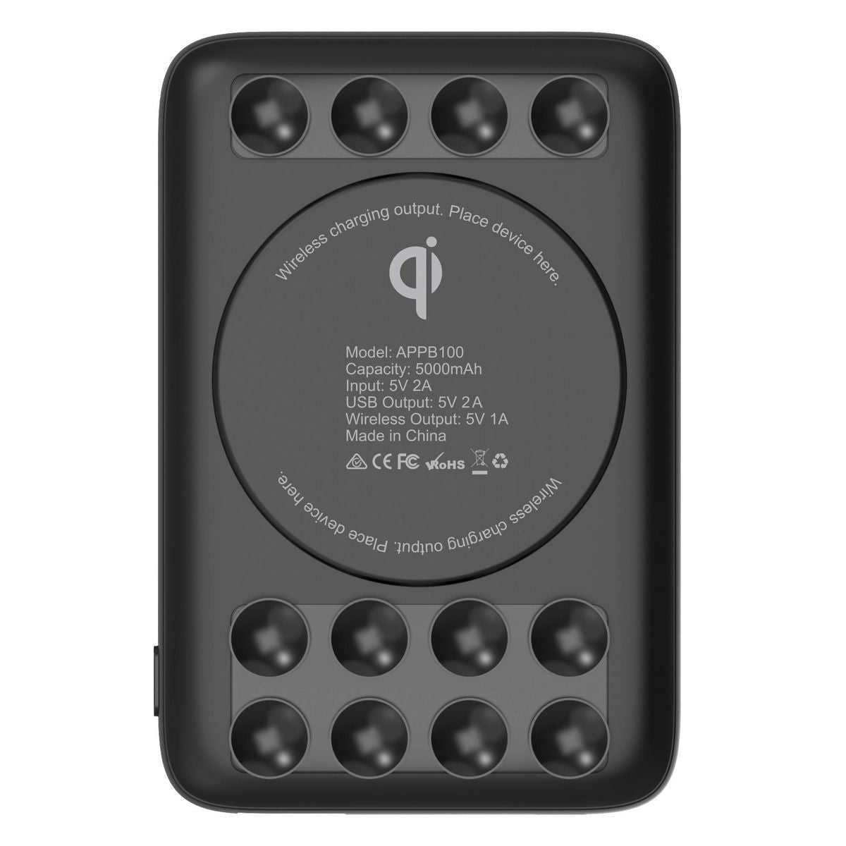 Aerpro Wireless Charging Powerbank APPB100