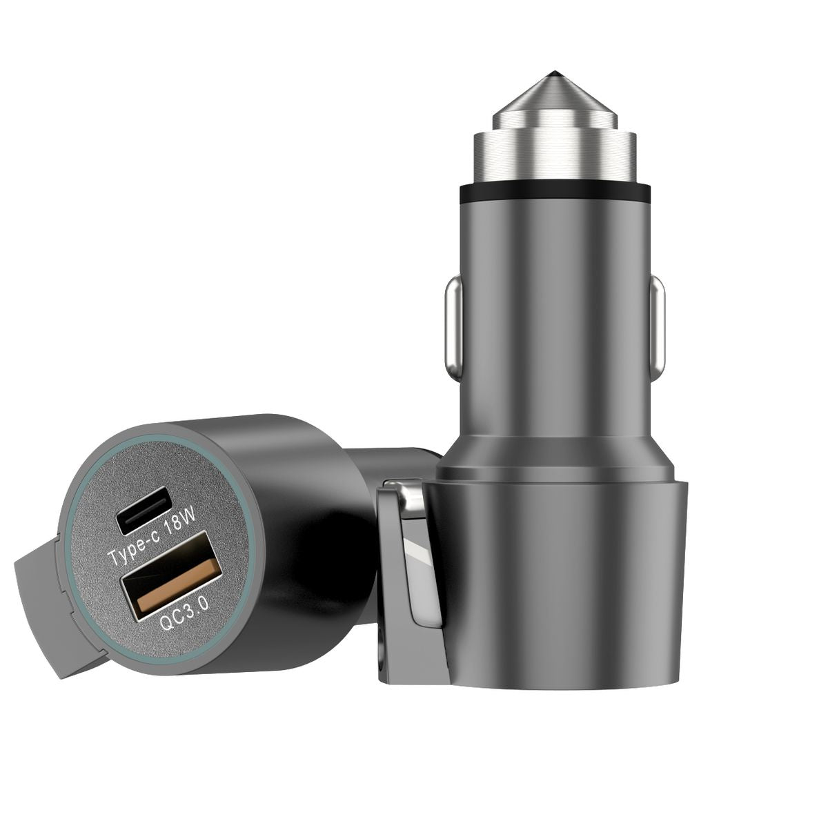 Maxi Trac Dual Usb Charger & Emergency Tool MTECCH