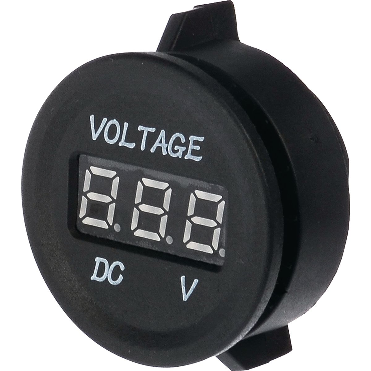 Drivetech 4X4 12/24V Round Voltmeter DT-06104