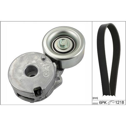 INA V-Ribbed Belt Set 529 0225 10