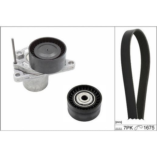 INA V-Ribbed Belt Set 529 0247 10