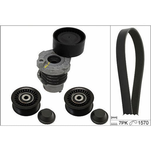 INA V-Ribbed Belt Set 529 0284 10