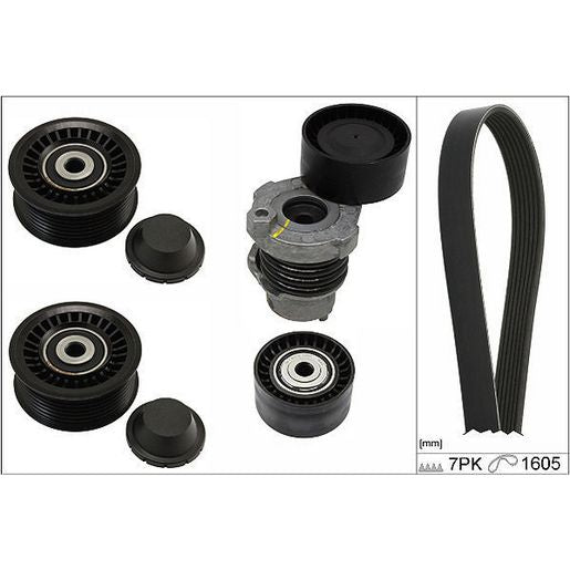 INA V-Ribbed Belt Set 529 0316 10
