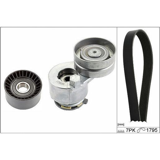 INA V-Ribbed Belt Set 529 0412 10