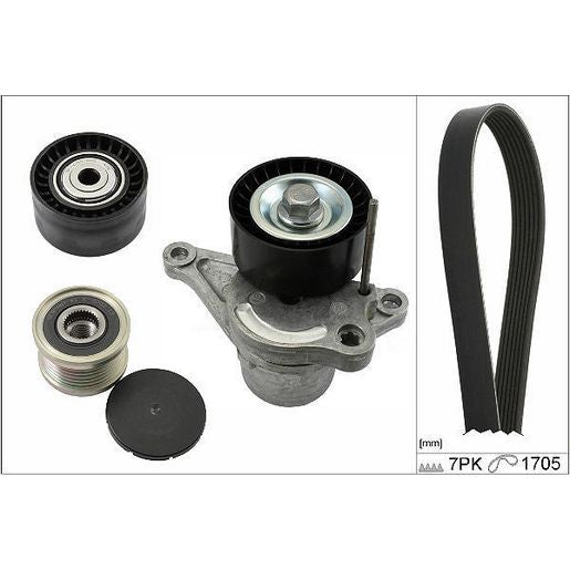 INA V-Ribbed Belt Set 529 0423 20