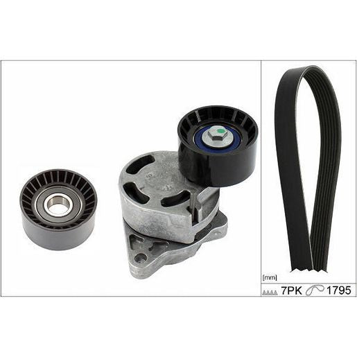 INA V-Ribbed Belt Set 529 0434 10