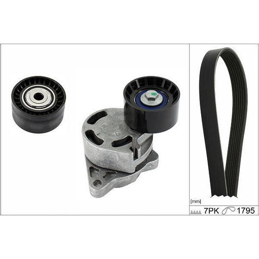 INA V-Ribbed Belt Set 529 0435 10