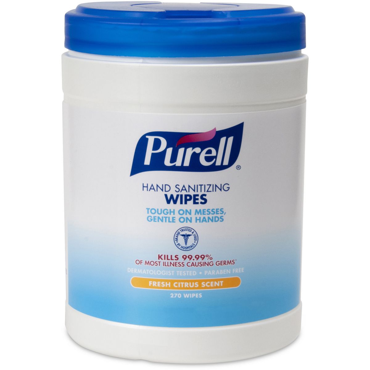 Purell Hand Sanitizing Wipes (270 Wipe Cannister) 9113-06