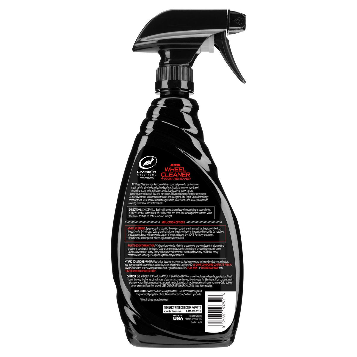 Turtle Wax Hybrid Solutions Wheel Iron Remover 680ml