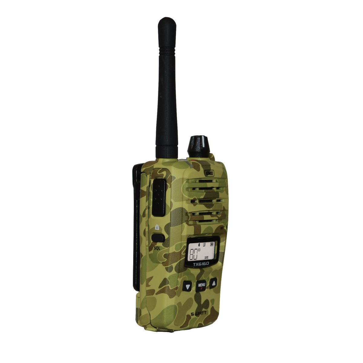 GME 5/1W IP67 UHF CB Handheld Radio Camo TX6160XCAMO