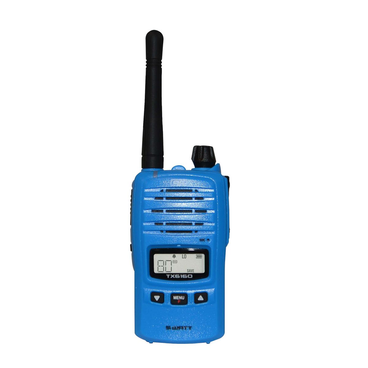 GME 5/1 Watt Handheld UHF Radio Ip67 - Blue TX6160XBL
