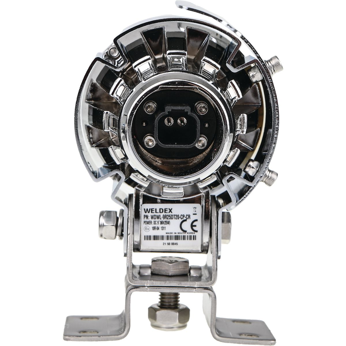 OEX Mirror Mount Work Light With Glare Shield - Chrome LLX4005