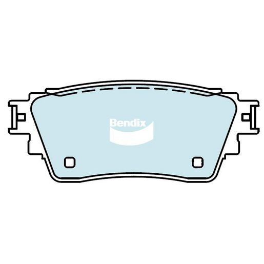 Bendix 4x4 Brake Pad Set DB2486 4WD