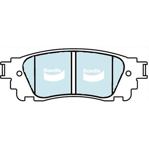 Bendix 4x4 Brake Pad Set DB2419 4WD