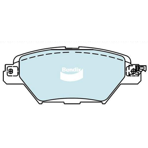 Bendix 4x4 Brake Pad Set DB2485 4WD