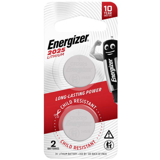 Energizer Lith Coin Cr2025 - 2 Pk E303804100