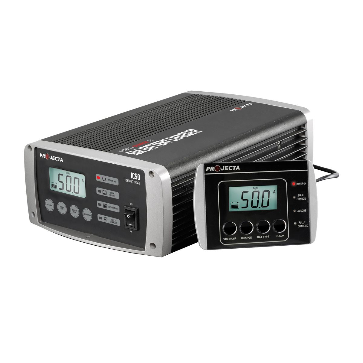 Projecta Intellicharge 50A Bat Chgr 12V Multichem Lithium IC50