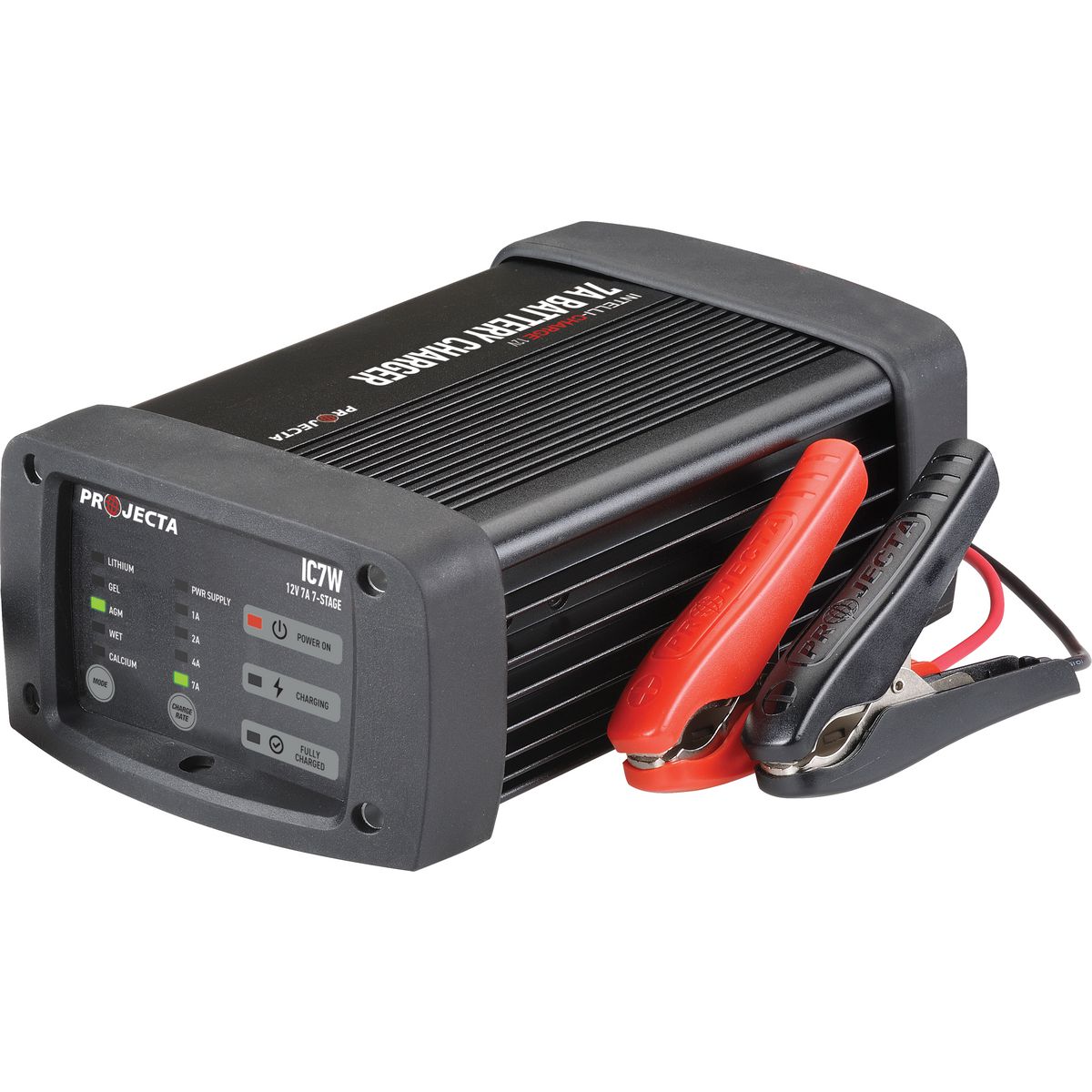 Projecta Intelli-Charge 7 Stage 7A 12V Multichem Lithium Battery Charger IC7W