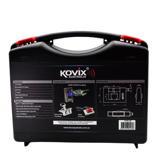 Kovix Alarmed Trailer Lock KTR-18