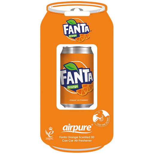 Coca Cola 3D Vent Air Freshener Fanta Orange CC-3D-V-FO-109