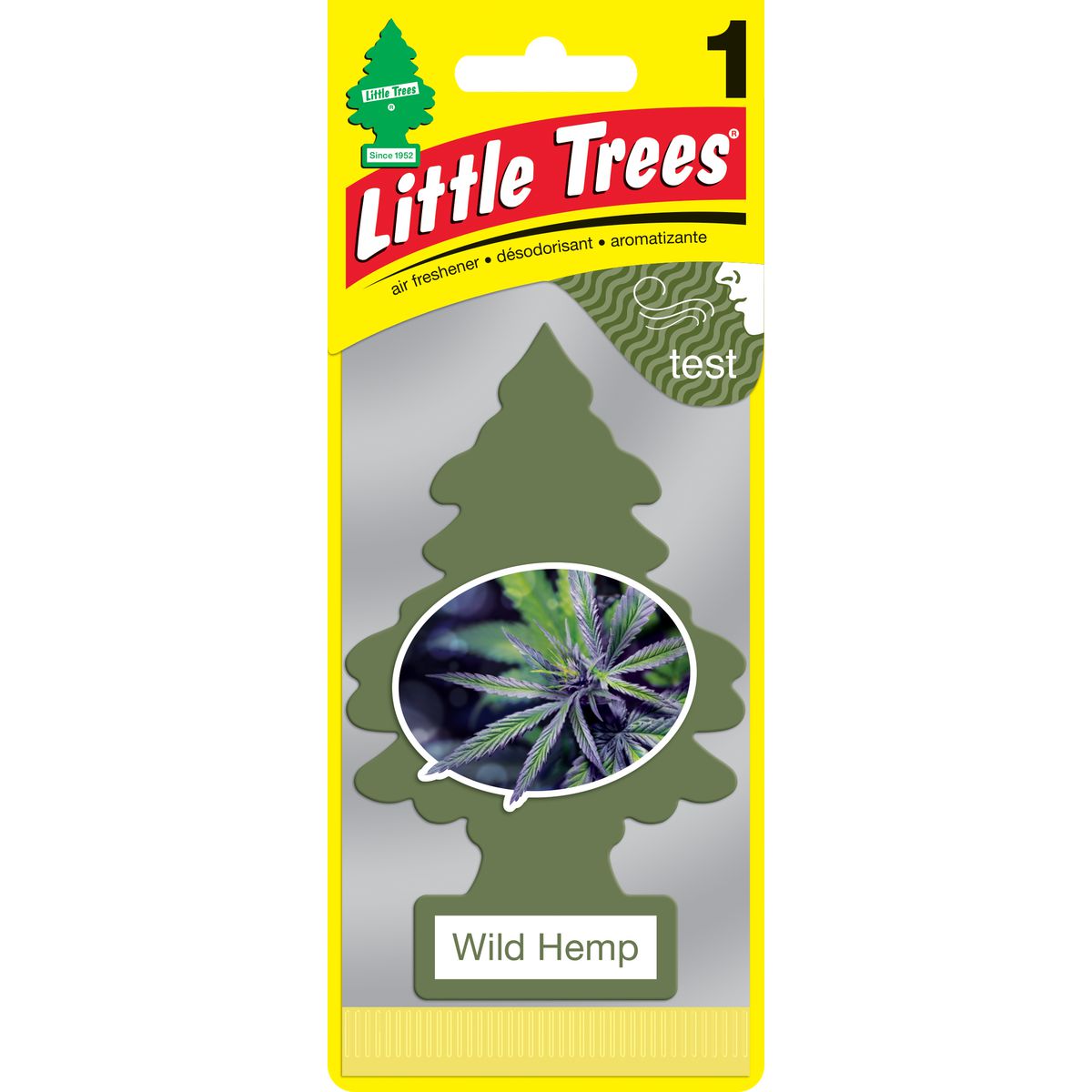 Little Trees Little Trees Wild Hemp Air Freshener 1 Pack U1P-17425