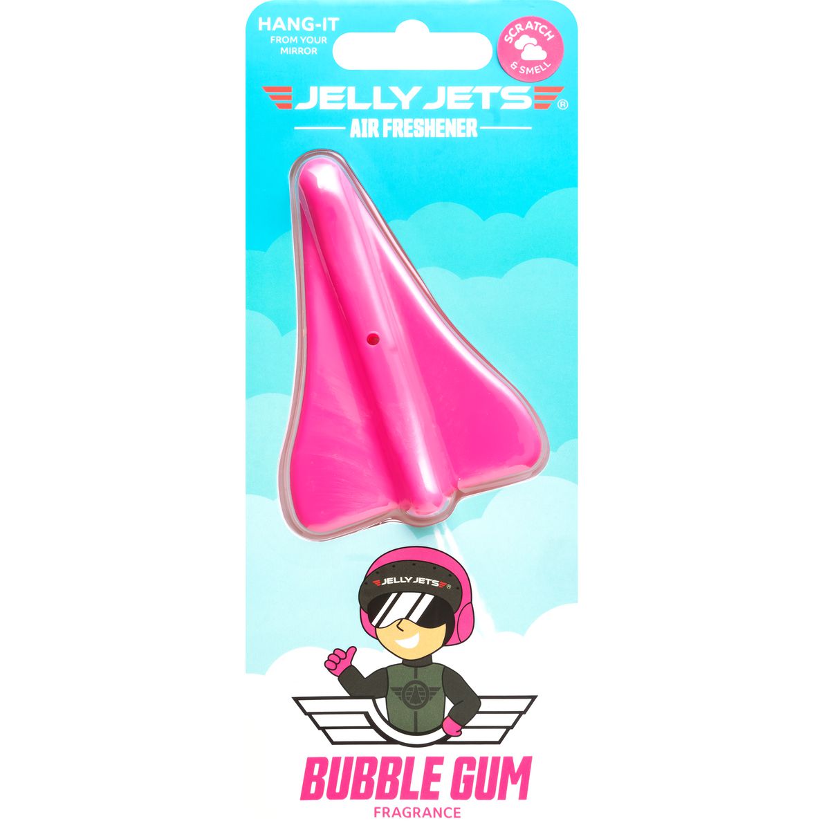 Jelly Jets Hang-It Bubble Gum Air Freshener 52 JJH001